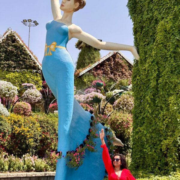 Sunkissed Escape Travel in dubai miracle garden