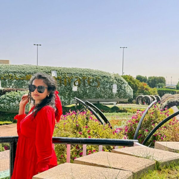 Sunkissed Escape Travel in dubai miracle garden